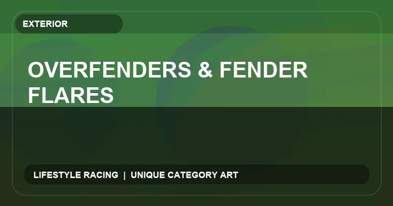 Overfenders & Fender Flares
